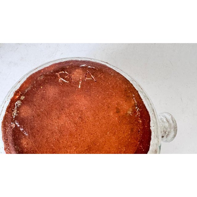 Small French Ceramic Lidded Box, 1960s For Sale - Image 9 of 12