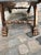 Textile 18th Century Italian Carved Walnut Stool For Sale - Image 7 of 11