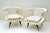 Ivory Pair of Horn Chairs by Karpen of California, 1960s For Sale - Image 8 of 8
