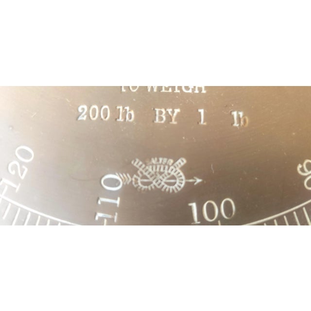 Authentic vintage Salter No.20T trade spring balance scale, made in England and originally used for industrial or...