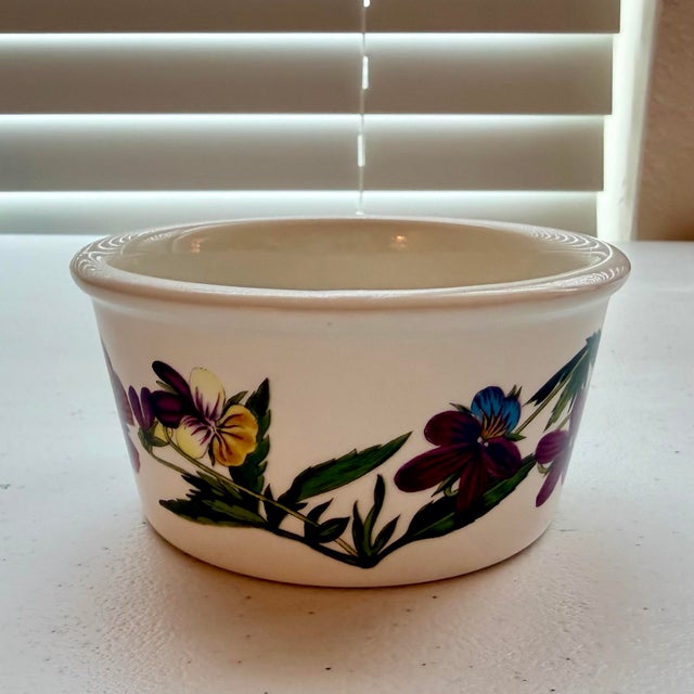 Ceramic 1970s Portmeirion Small Ramekin - Botanic Garden For Sale - Image 7 of 7