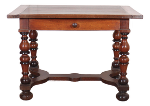 Italian Walnut Side Table