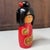 Contemporary Vintage Sōsaku Kokeshi with Temari Motif, 1980s For Sale - Image 3 of 8