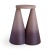 Not Yet Made - Made To Order Isola Choccolate Side Table from Portego For Sale - Image 5 of 9