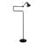 Blue Lampe Gras N° 411 Floor Lamp by Bernard-Albin Gras For Sale - Image 9 of 9