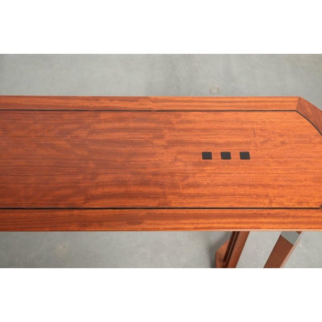 Wood Art Deco Side Table from the Decoforma Series by Schuitema For Sale - Image 7 of 13