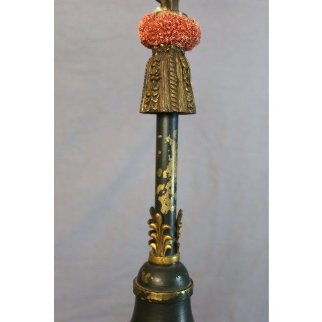Traditional Empire Style Oil Lamp Chandelier For Sale - Image 3 of 8