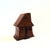 Folk Art Vintage Wood House Puzzle Box For Sale - Image 3 of 9