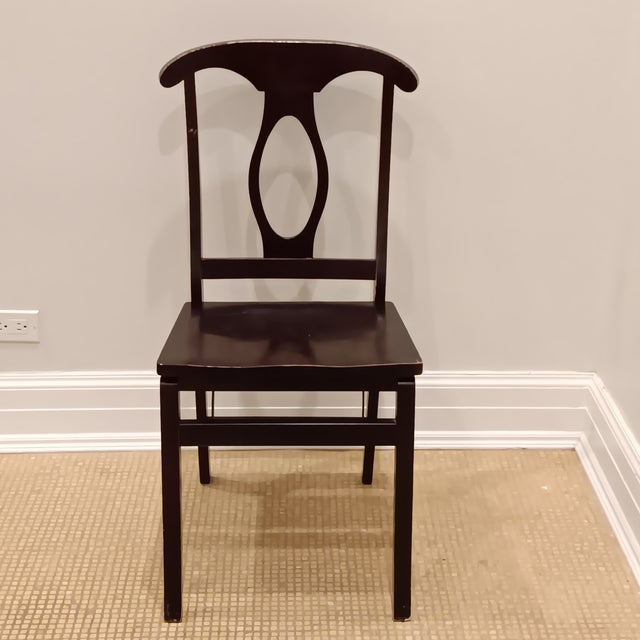 Late 20th Century French Style Folding Side/Accent Chair For Sale - Image 16 of 18