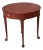 Baker Furniture Queen Anne Walnut Tea Table, Newly Refinished For Sale