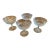 1960s Waterford Crystal / Lismore Champagne / Sherbet Coupes - Set of 4 For Sale