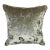 Pair of Stenciled Nomi Velvet Pillows For Sale