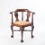 Early 20th Century Mahogany Ball and Claw Foot Corner Chair For Sale - Image 9 of 9