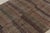 Rug & Kilim Vintage Geometric Striped Beige-Brown and Purple Wool Kilim Rug For Sale - Image 4 of 8