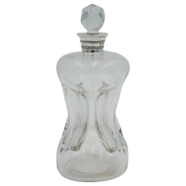 Sterling Silver Collar Pinch Decanter by William Hutton & Sons., London, 1891 For Sale - Image 16 of 16