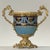 Bronze 19th Century French Porcelain Vase in the Sèvres Style With Gilt Bronze Mounts For Sale - Image 8 of 18