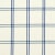 Schumacher Luberon Plaid Fabric in Blue For Sale