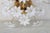 1970s Wonderful Murano Ceiling Light White Flowers For Sale - Image 11 of 15