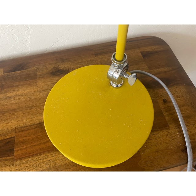 Metal Wild & Wolf English Mustard Student Lamp - Discontinued For Sale - Image 7 of 7
