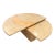 Vintage Tessellated Travertine Swivel Coffee Table by Casa Bique For Sale