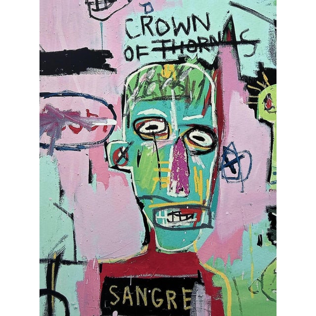 Early 21st Century Jean Michel Basquiat, In Italian, Print For Sale - Image 5 of 7