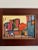 Abstract Vintage Oil Painting Abstract Street View With Bright Colors by Rodolfo Jara For Sale - Image 3 of 6