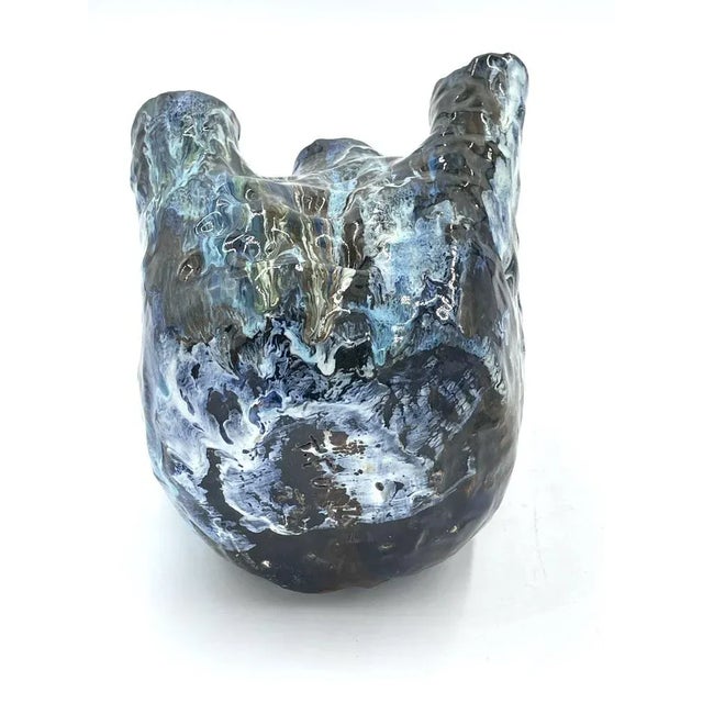 Glazed Ceramic Vase by Toni Furlan, 1954 For Sale - Image 10 of 13