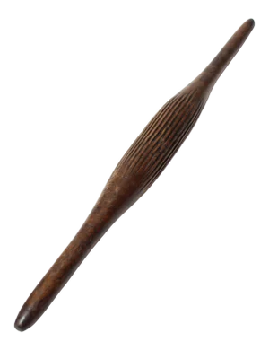 Vintage Ribbed Chipati Roller