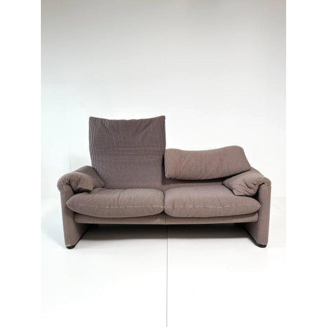 Maralunga 2-Seater Sofa by Vico Magistretti for Cassina, Italy, 1973 For Sale - Image 10 of 18
