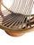 Mid-Century Modern Organic Bentwood Rattan Swivel Tub Chair For Sale - Image 13 of 18