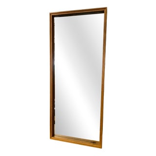 Vintage Model 792 Wall Mirror in Oak from Profil AB Nybrofabriken, Sweden, 1950s For Sale