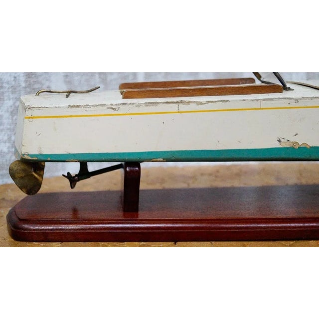 Bassett Lowke Model Motor Boat by Bing British, 1932 For Sale - Image 4 of 14