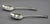 Late 18th Century 1788 English Pair of Sterling Silver Tablespoons by William Sumner II For Sale - Image 5 of 5