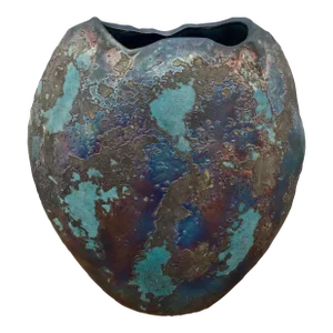 Tony Evans Raku Pottery Circa 1970s