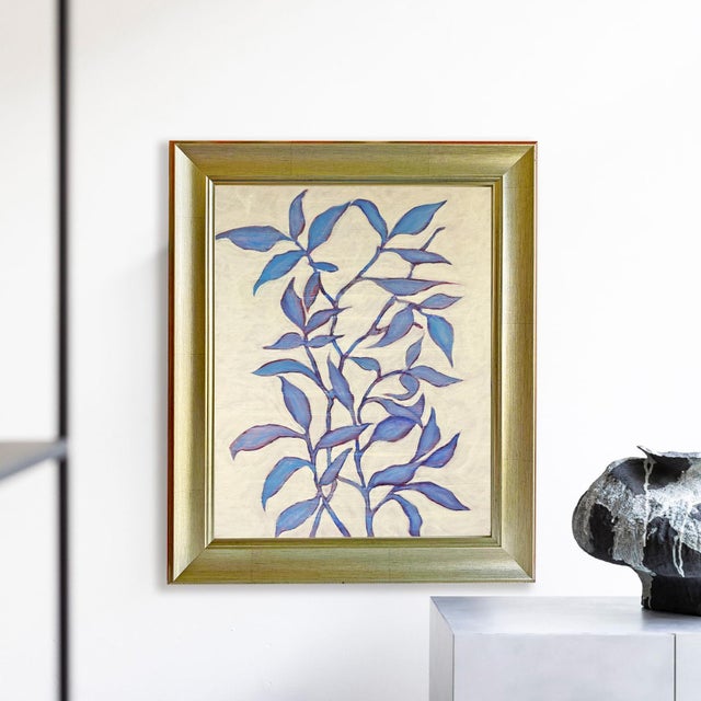 Medium: Oil on canvas Frame: Gold, brushed Size: 15" x 19" Artist: Tatiana Duperault Condition: Excellent One of a kind —...