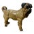 Late 19th Century Victorian Terracotta Model of Standing Pug Dog For Sale