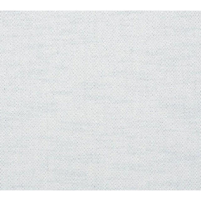 Schumacher Camarillo Weave Indoor & Outdoor Fabric in Chambray For Sale