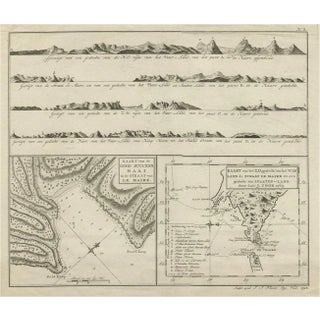 Antique Map of the Strait of Le Maire Between Terra Fuego and Staten Island, 1803 For Sale