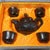 Late 19th Century Carved Faux Horn Dragon Teapot Set With Four Cups - 5 pcs with Box For Sale - Image 4 of 11