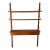 Vintage 1960s Danish Modern Teak Wood Omnibus Wall Shelving Unit by Sven Ellekaer For Sale