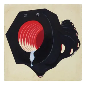 Armando Testa, Bruco Allarmato, Silkscreen Print, 1970s