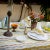 Leyla Tablecloth in Sungold For Sale - Image 4 of 4