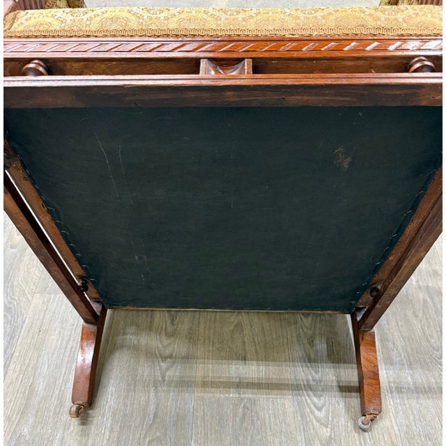 Antique Victorian Eastlake Library Chair Lounge Chair Armchair For Sale - Image 16 of 16