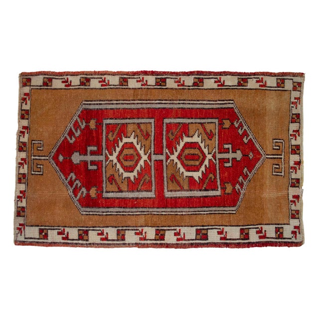 1980s Turkish Rug -1′11″ × 3′3″ For Sale - Image 4 of 14