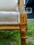 1960s French Louis XVI Style Giltwood Settee With Original Floral Upholstery For Sale - Image 4 of 11