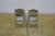 Silver Antique Victorian Miniature Silver Dollhouse Furniture Settee Table Chairs 2" For Sale - Image 8 of 18