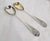 Antique Edwardian Sterling Silver Serving Spoons, Sheffield, 1905, Set of 2 For Sale - Image 3 of 14