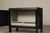 1970s Brutalist Bar Cabinet in Ebonized Oak by Jean Batenburg for MI, Belgium, 1960s For Sale - Image 5 of 17