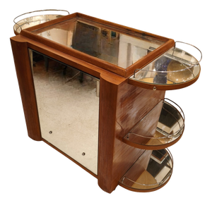 Bar Cart by Joseph Tugas, 1940s