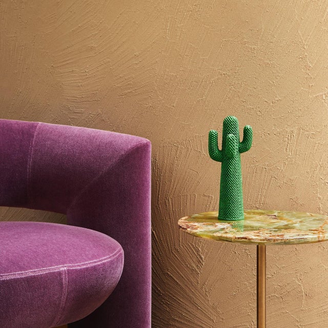 Green Gufram Guframini Cactus Miniature 1:8 Designed by Guido Drocco and Franco Mello Made in Italy Collectible Object For Sale - Image 8 of 9